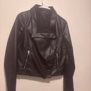 Faux leather jacket blanknyc